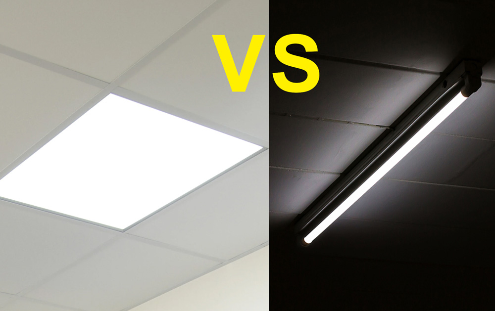 LED Tube VS LED Panel, How to choose?