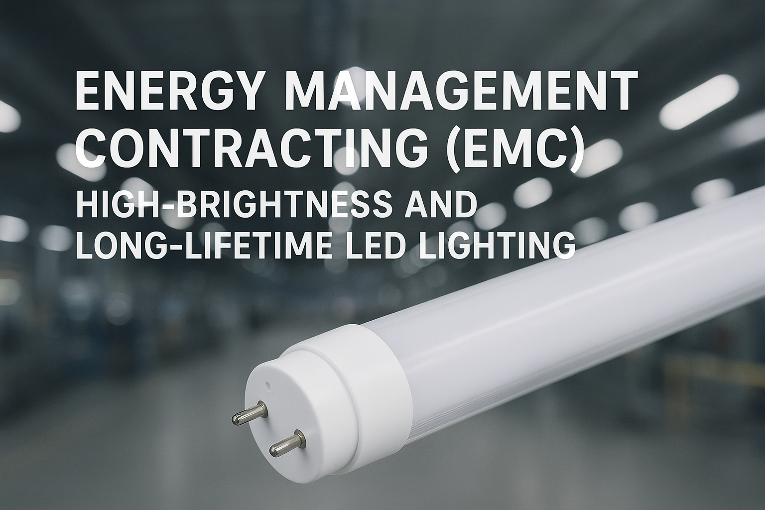 Energy Management Contracting solution for industrial and commercial buildings