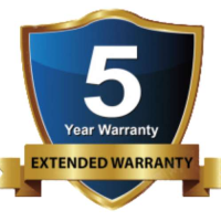 5 Years warranty